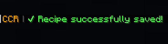 CustomCraftingRecipes
