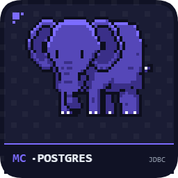 Minecraft PostgreSQL JDBC